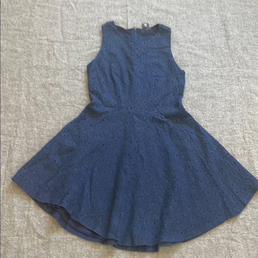 Navy Blue Sleeveless Dress